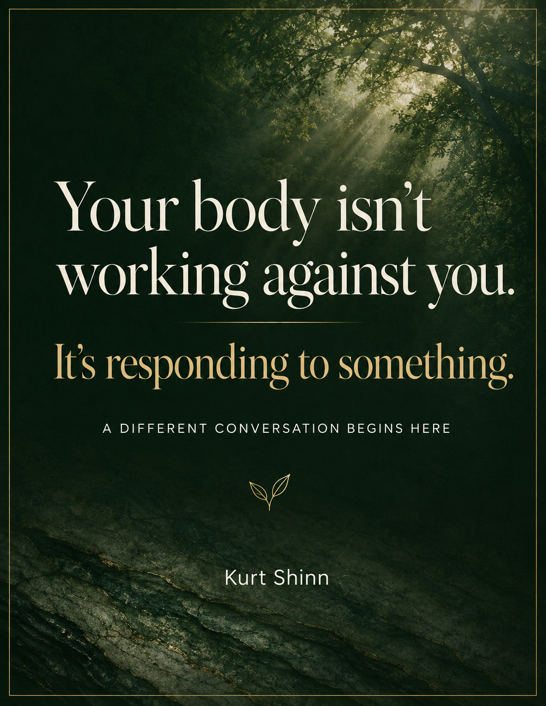Your Body Isn't Working Against You guide cover